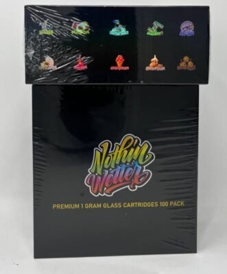 NOTHIN WETTER PREMIUM 1 GRAM GLASS CARTRIDGES